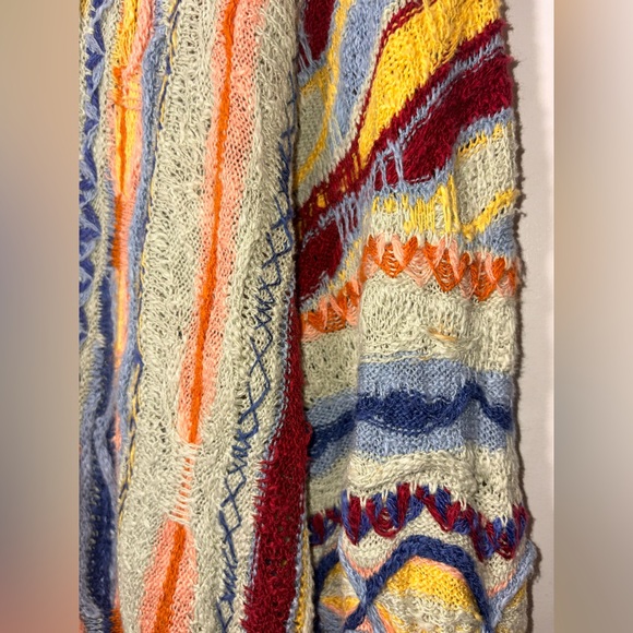 Vintage Early 1990s COOGI Australia Textured Knit Sweater - Picture 10 of 14